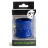 Sport Fucker Ballstretcher souple Deep Stack 32 mm - Hauteur 50 mm Bleu